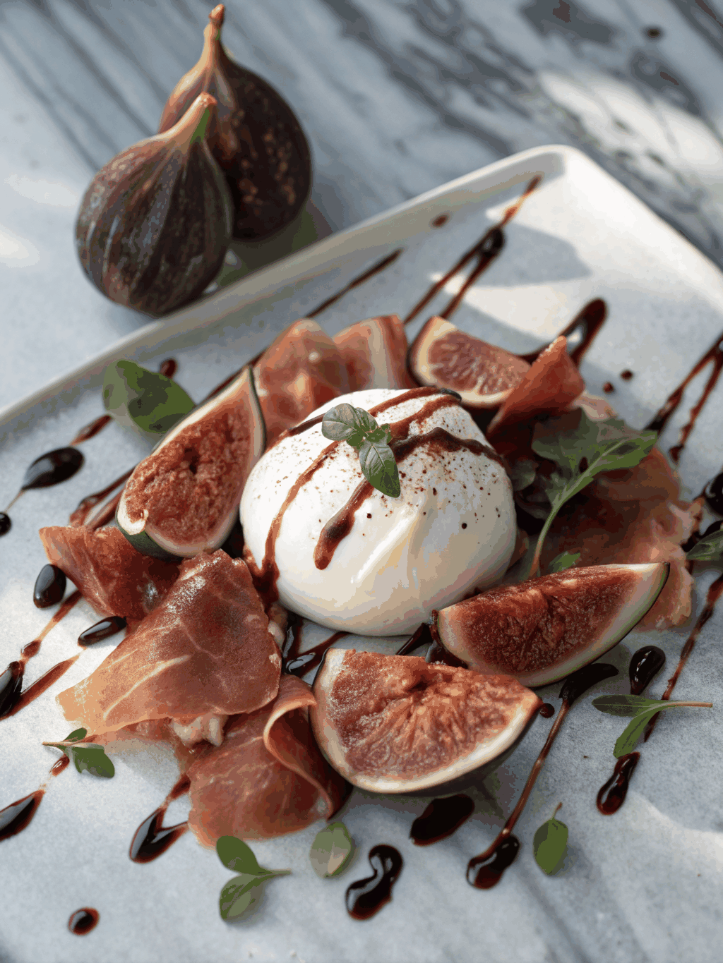 Tuscan Burrata & Heirloom Figs