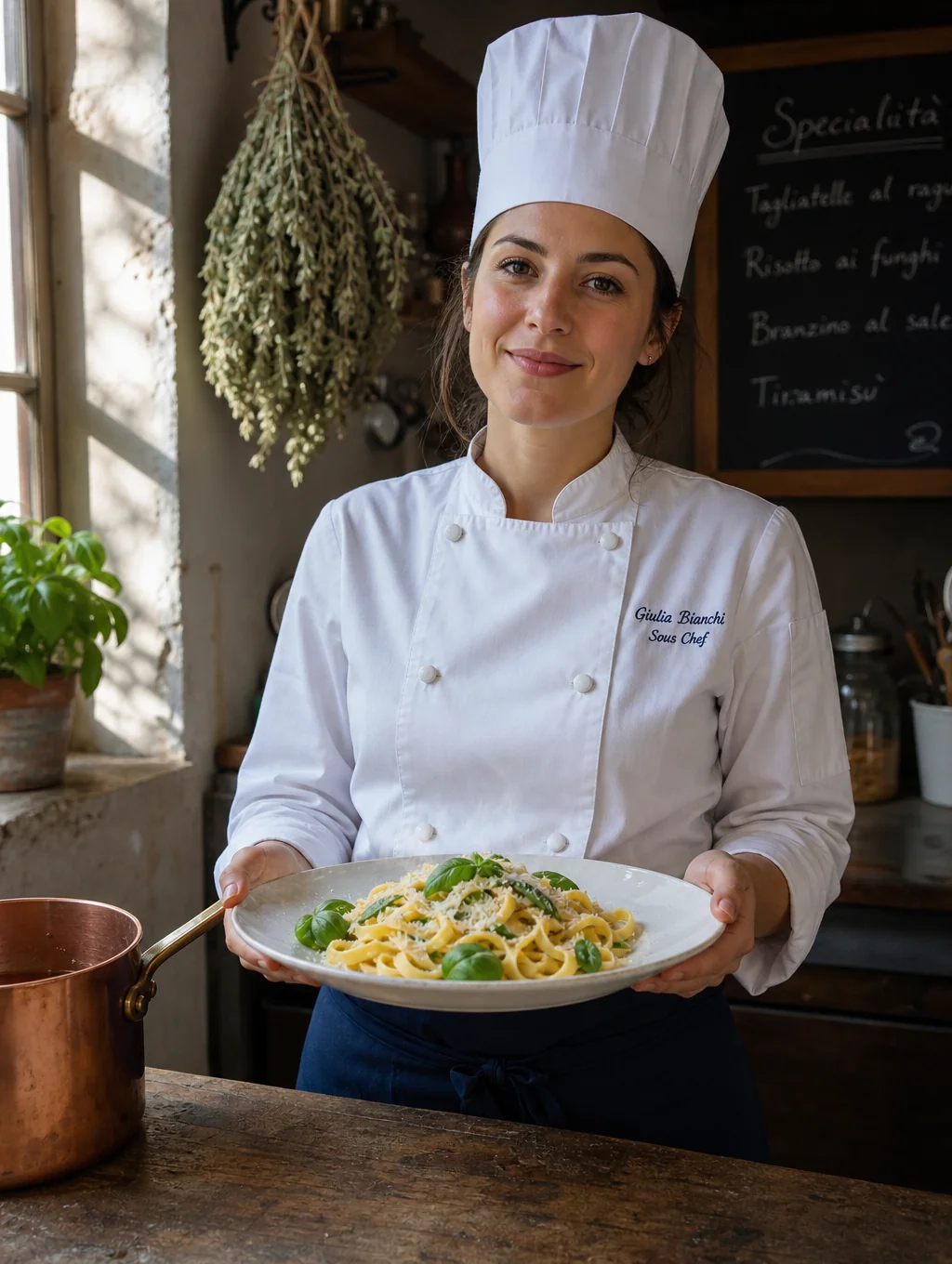 Chef Lucia Bianchi - Sous Chef
